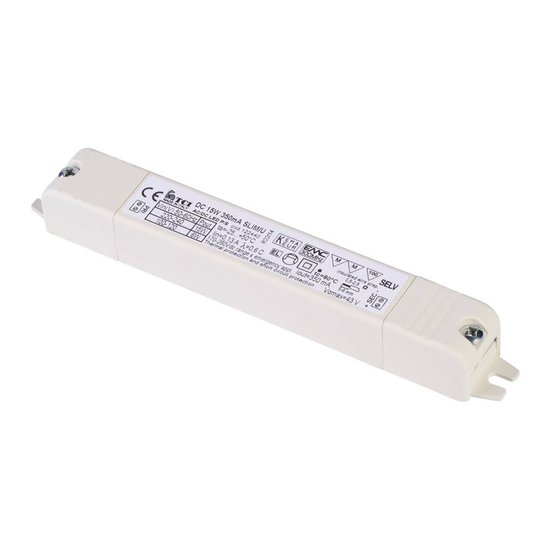 SLV LED-drivare 350mA/15W med dragströmbrytare