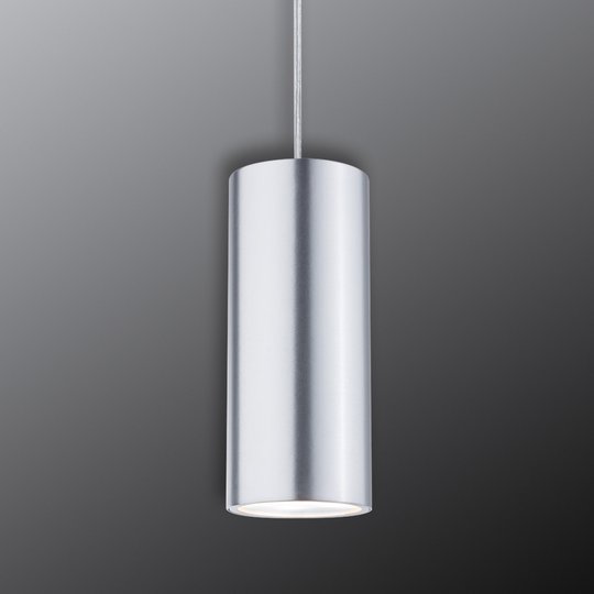 Paulmann URail Barrel LED-pendel, krom matt