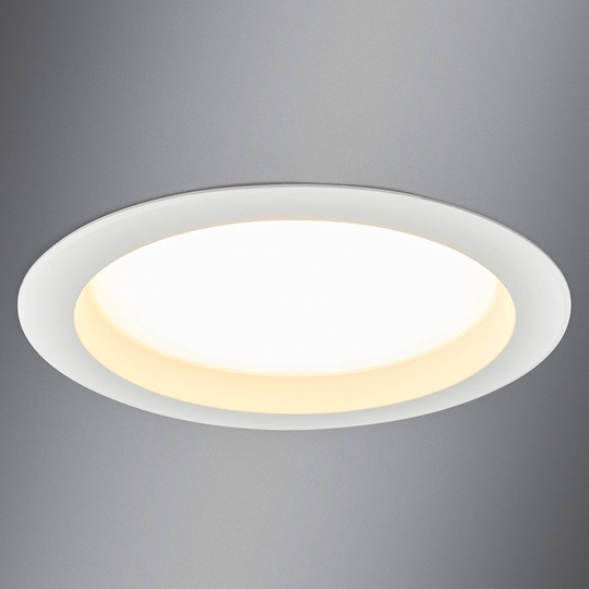 Stor LED-inbyggnadsspotlight Arian, 24.4 cm 22.5W
