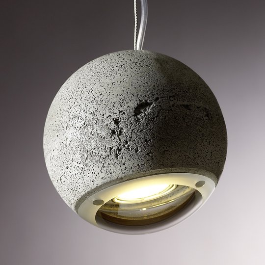 TECNOLUMEN Trabant hänglampa 16 cm glaslins klar