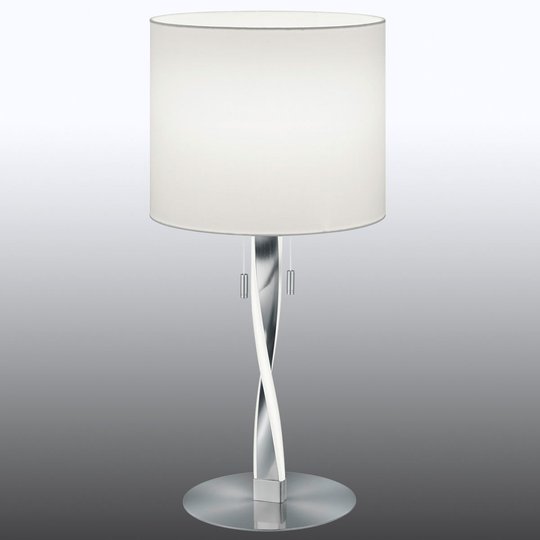 Toppmodern bordslampa Nandor med extra lysdioder