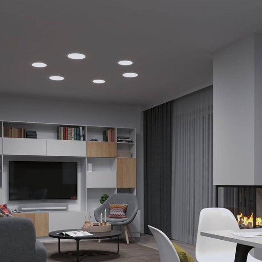Paulmann LED-panel Veluna rund 3 step CCT 18,5 cm