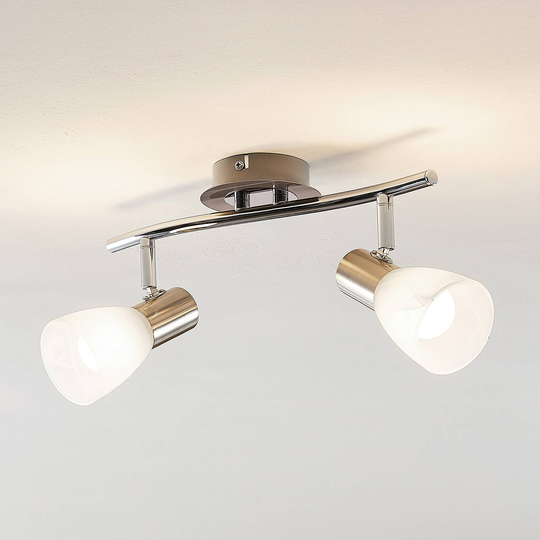 ELC Kamiran LED-takspotlight, 2 lampor