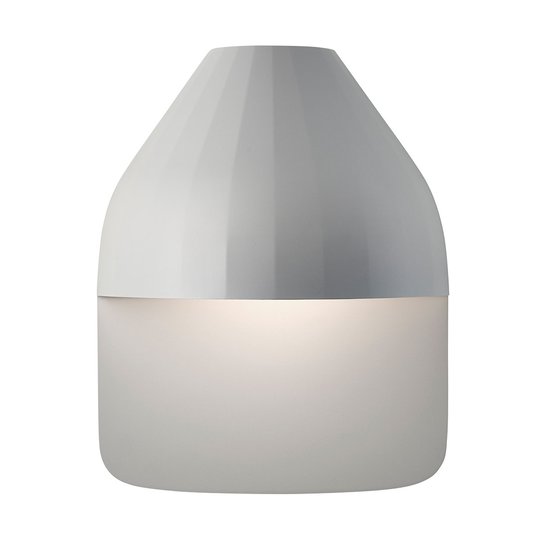 LE KLINT Facet Medium - LED-vägglampa, ljusgrå