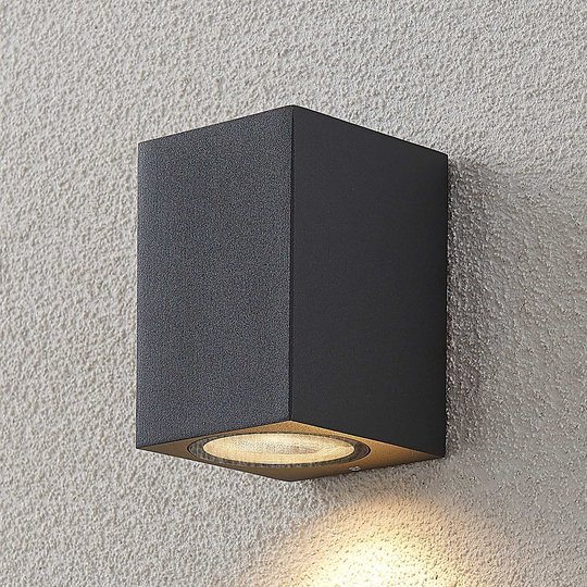 Utomhus spotlampa Lavina, mörkgrå, GU10, 1 lampa