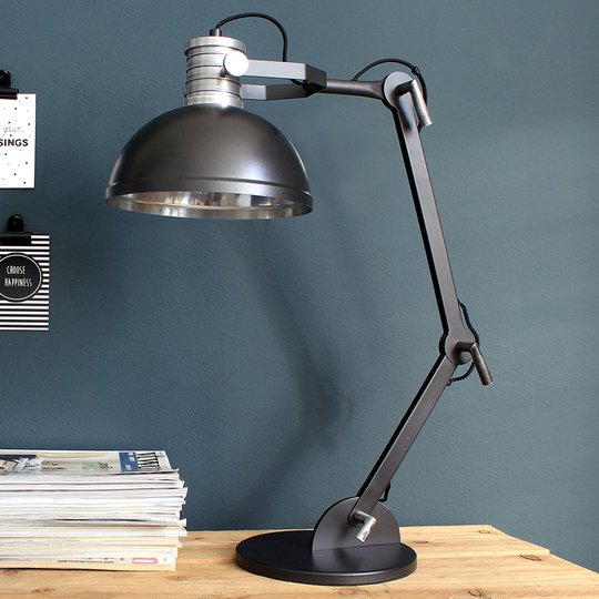 Bordslampa Brooklyn i svart