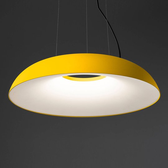 Martinelli Luce Maggiolone pendel 930 85 cm gul