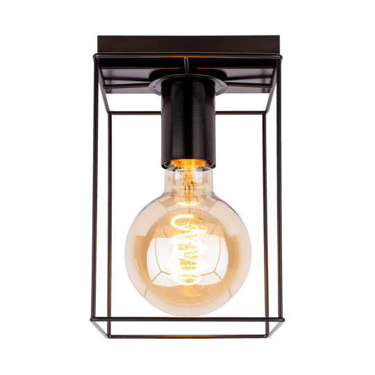 Taklampa Trap, svart, 1 lampa