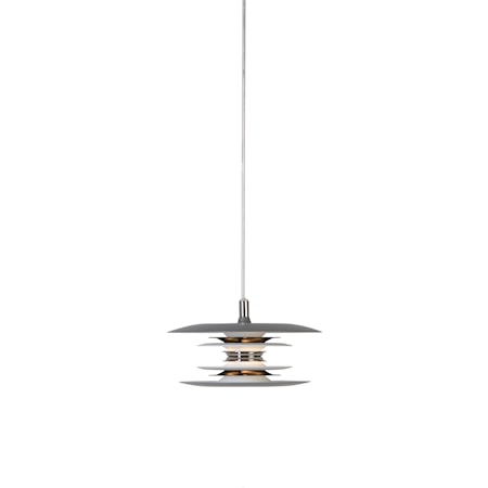 Diablo Pendel Grå LED 20 cm