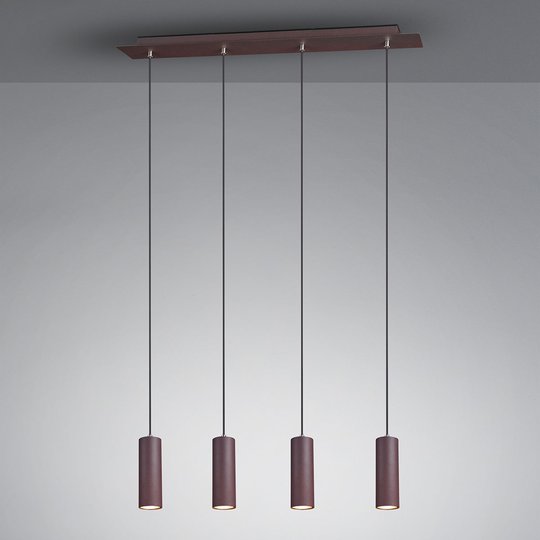 Pendellampa Marley rost 4 lampor