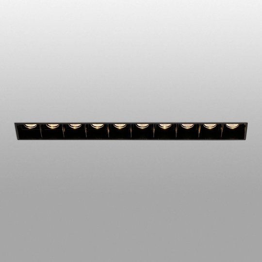LED-inbyggnadslampa Troop Trimless, 10 lampor