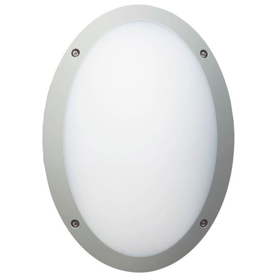 LED-vägglampa Fonda i oval form med IP66