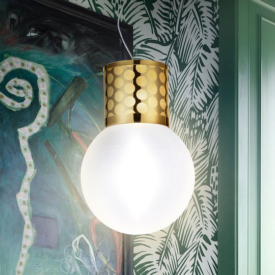 Slamp Atmosfera hänglampa, Ø 30 cm, guld