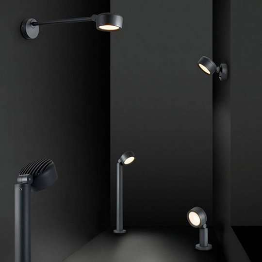 SLV Eskina D LED-display-utomhusvägglampa