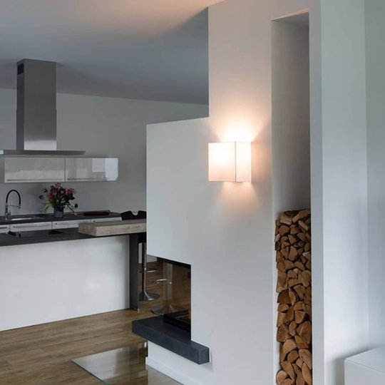 SLV Accanto textil-vägglampa, vit