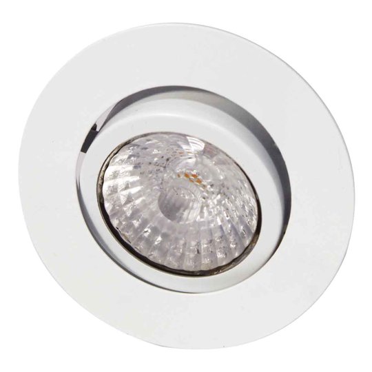 LED-inbyggnadsspotlight Rico, dim to warm, vit