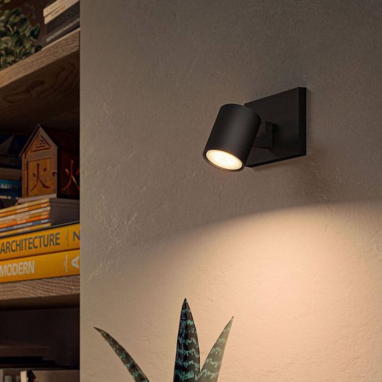 Philips Hue Runner spotlight, dimmer, svart