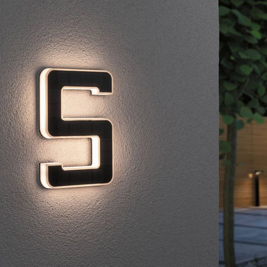 Paulmann LED-solcellshusnummer 5