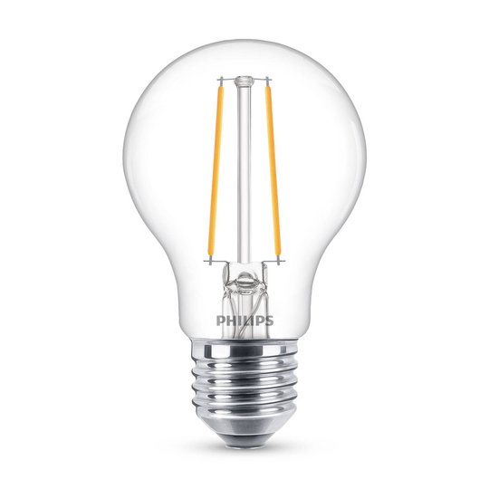 Philips Classic LED-lampa E27 A60 1,5W klar