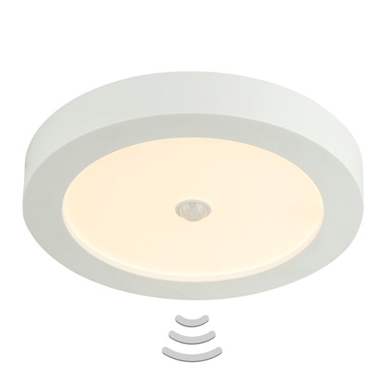 LED-taklampa Paula 18 W med rörelsesensor