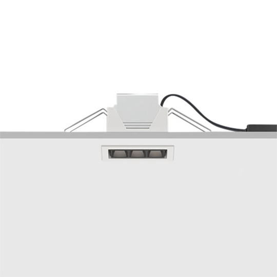 ERCO Compar wide flood dim vit 12 cm 10 W 930