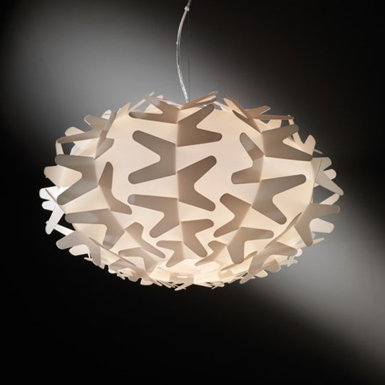 Formskön designertaklampa Cactus