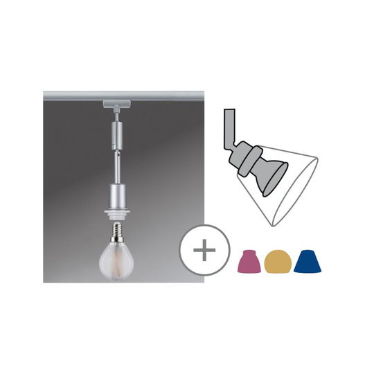Olindra Led Väggl. 2L Vit/Krom/Satin (Vit)
