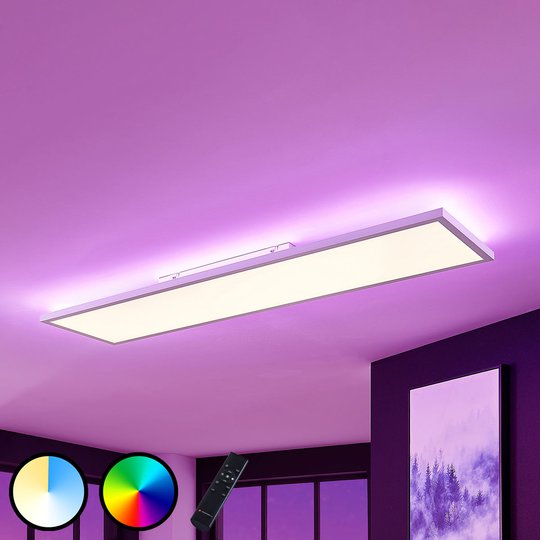 LED-panel Brenda CCT fjärrkontroll 29,5 x 119,5cm