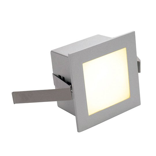 SLV LED-inbyggnadslampa Frame Basic 3 000K silver