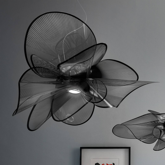 Slamp La Belle Étoile LED-hänglampa svart Ø 90 cm