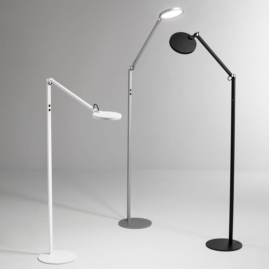 LED-golvlampa Regina, 1 lampa, svart
