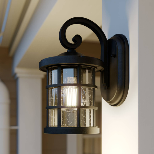 Lindby Ankea utomhusvägglampa, höjd 28 cm