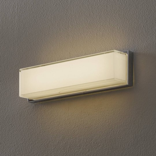 Helestra Cosi LED-vägglampa krom höjd 31 cm