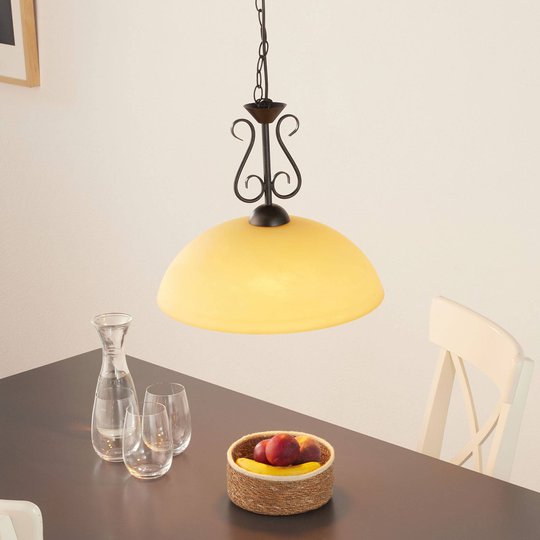 Hänglampa Allemagne av glas, 1 lampa