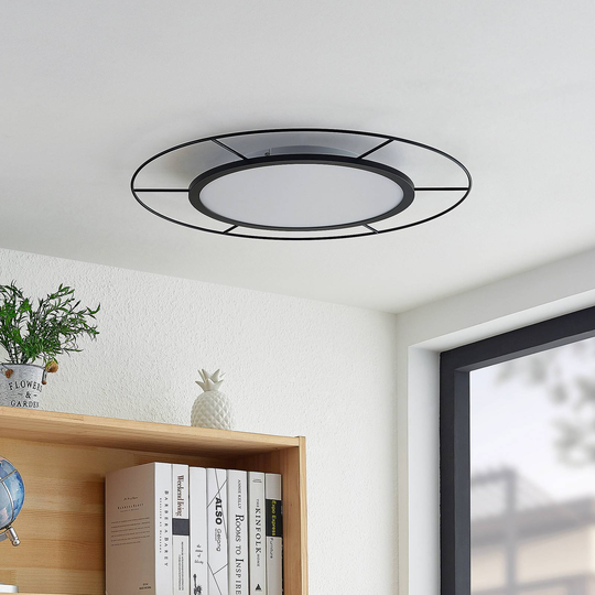 Lindby Khai LED-taklampa, Stepdim, Ø 60 cm