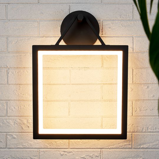 Ramformad LED-utomhusvägglampa Mirco