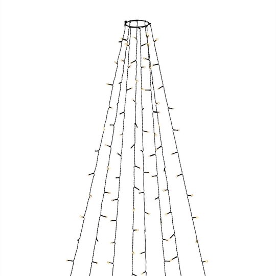 Julgrannslinga 240cm LED (Grön)