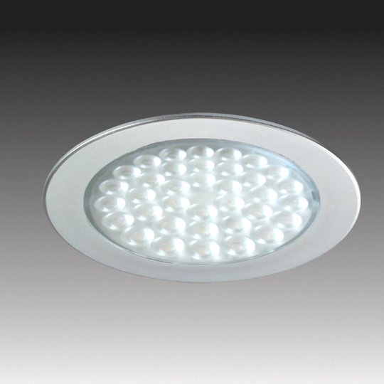 R 68-LED inbyggnadslampa i rostfritt stål