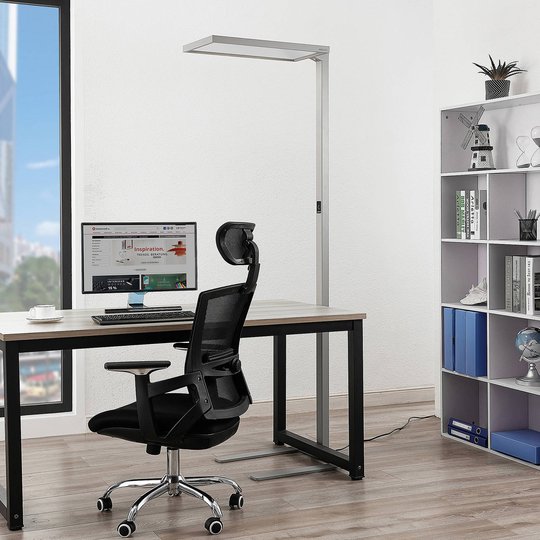 Arcchio Nelus LED-golvlampa, dimbar, BWM