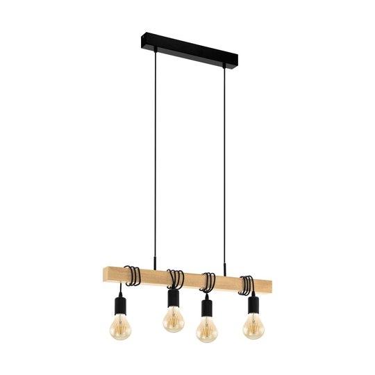 Townshend taklampa 4L (Trä)