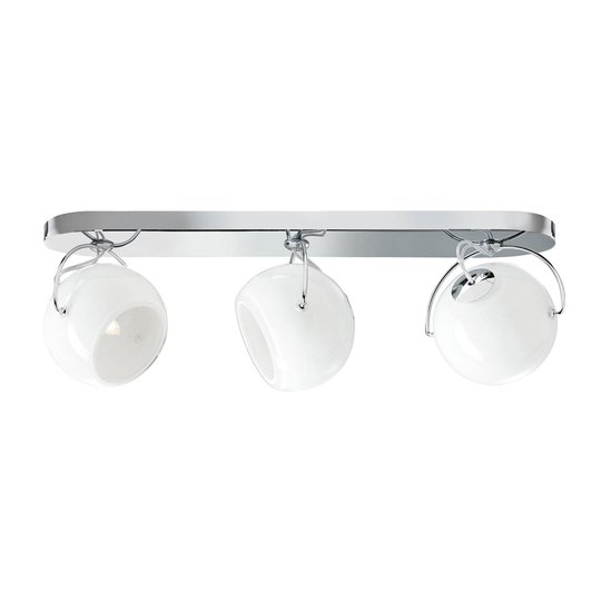 Fabbian Beluga White taklampa direkt 3 lampor