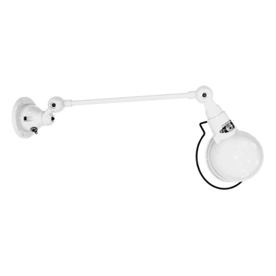 Jieldé Signal SI301 vägglampa med arm, vit