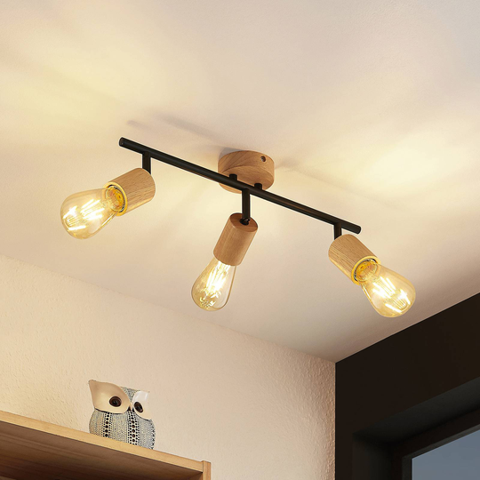 Lindby Magniva takspotlight, 3 lampor