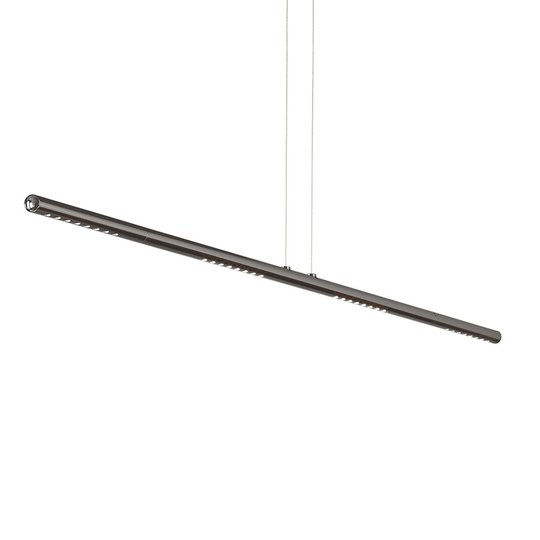 TECNOLUMEN LUM L hänglampa, 135 cm, rökkrom