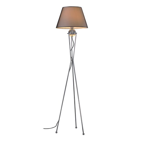 Ansenlig golvlampa Zsa grå