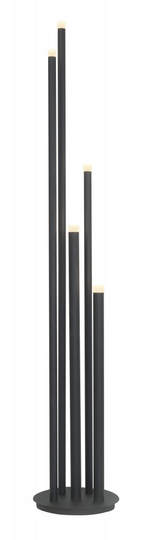 Tubes golvlampa LED (Svart)