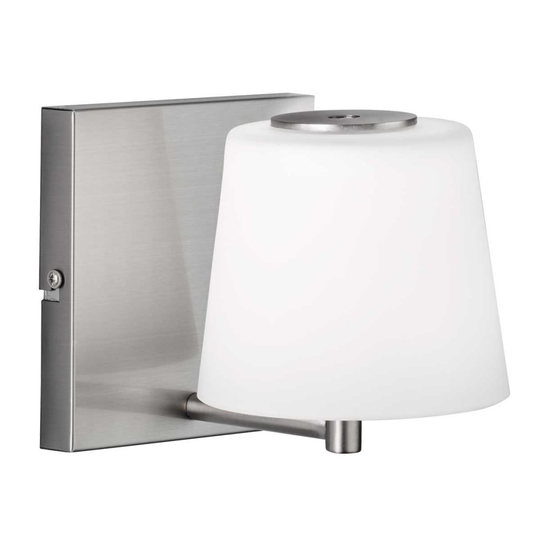 Genk vägglampa (Nickel)