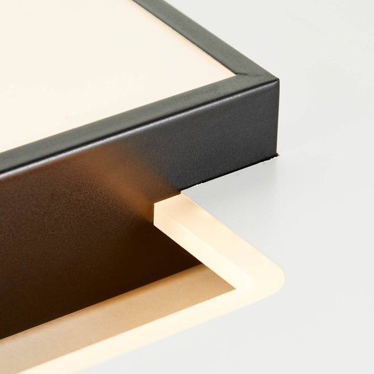 LED-taklampa Hutson, dimbar, CCT