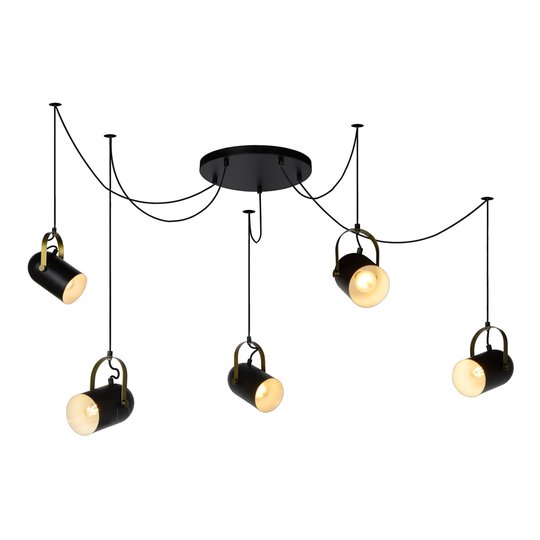 Hänglampa Swapp med 5 spotlights