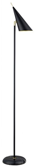 Direct golvlampa (Svart)